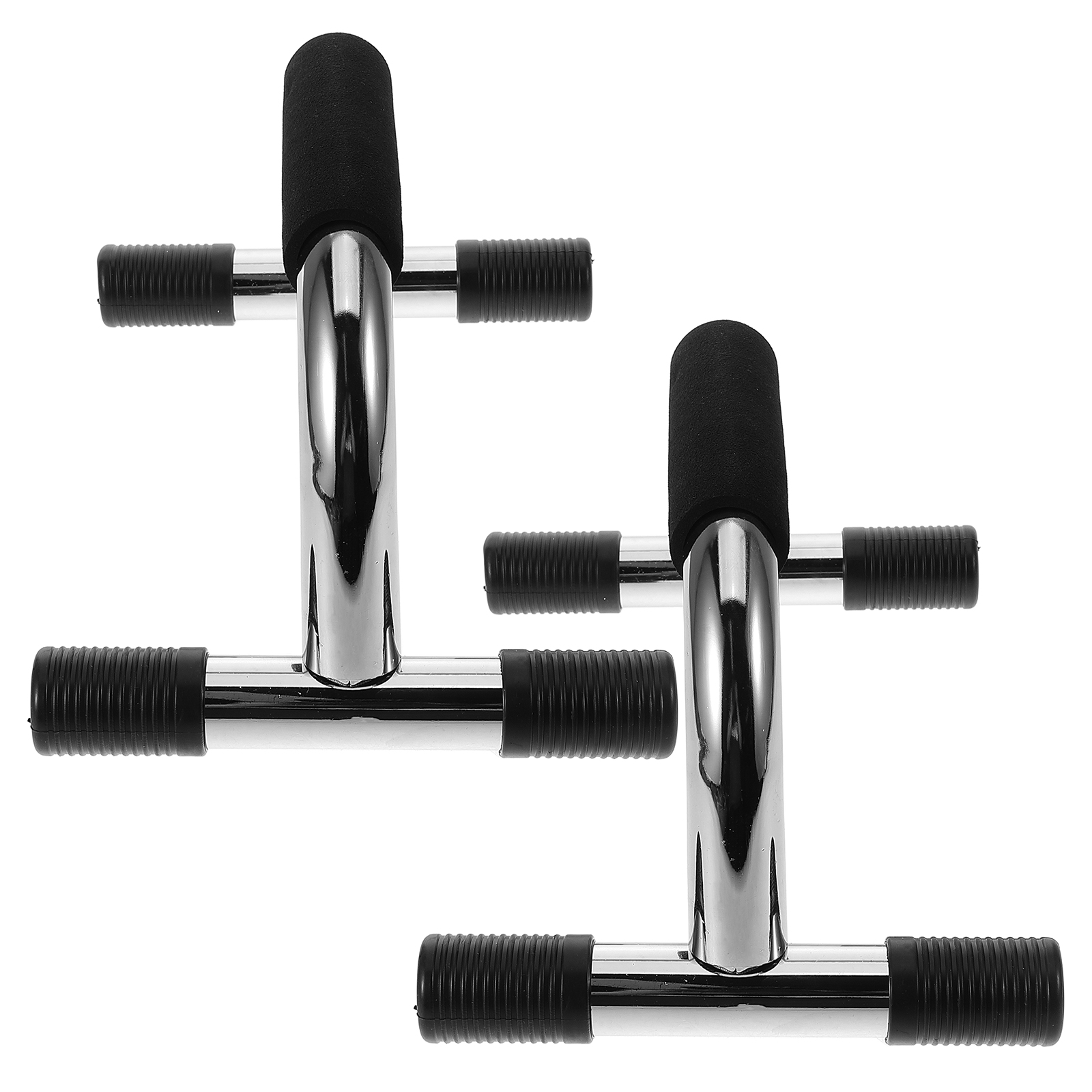 2Pcs Adjustable Carbon Steel Home Gym Rack Multifunctional Exercise Equipment Arm Workout Stands Durable L Shape
