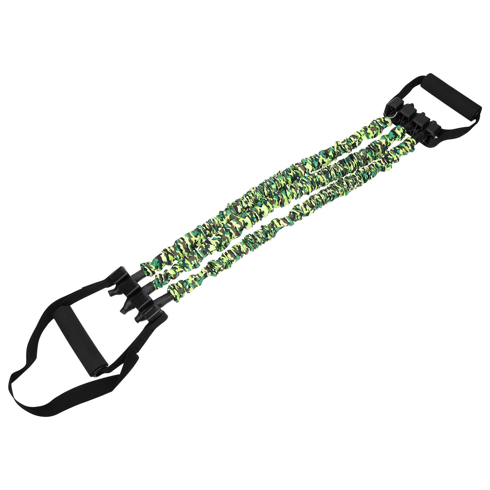 Fitness Elastic Band TPE Durable Portable Pull-Up Rope Ergonomic Handle Muscle Exercise Cable Machine Long Band Resistance Belt