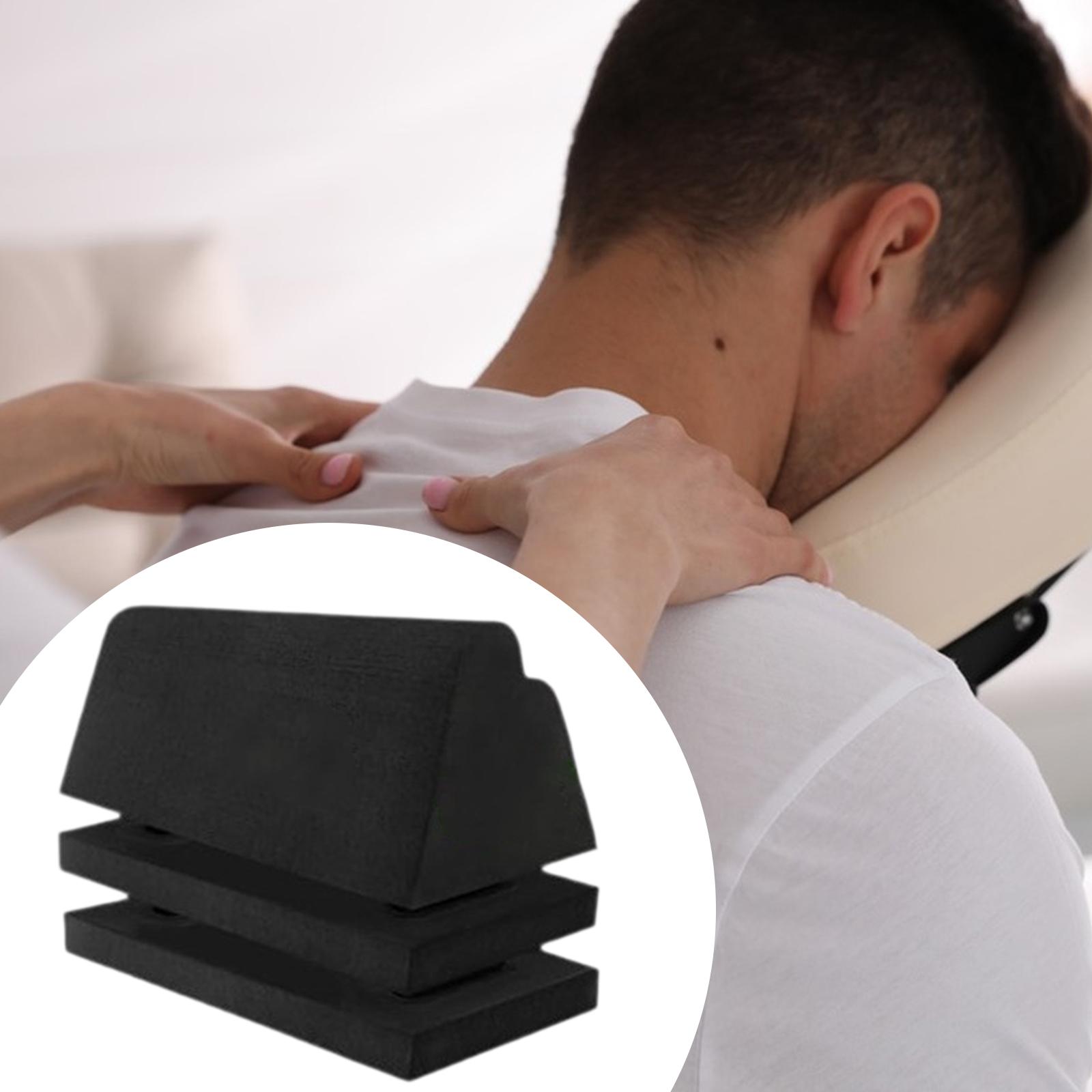 Cervical Traction Wedge Pillow Lumbar Orthotic Traction for Forward Head Posture Curve Restoration Posture Correction Stretching