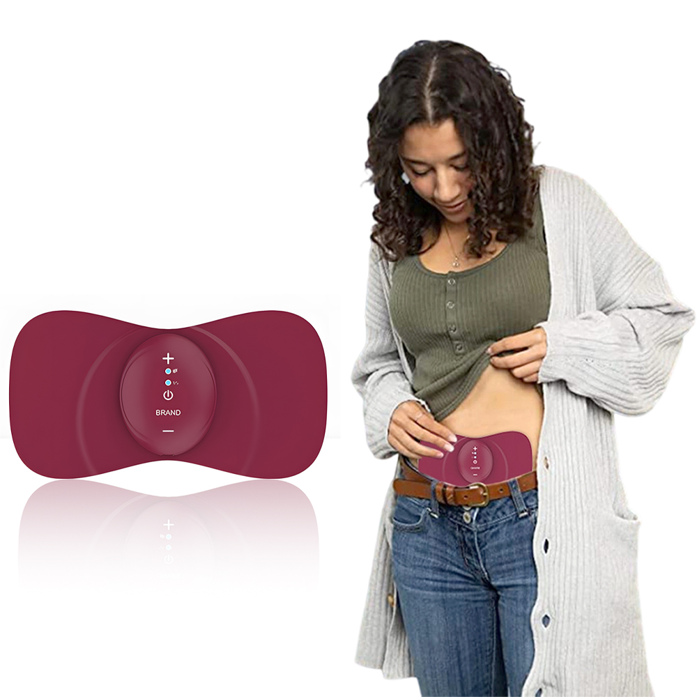 New EMS Menstrual Heating Pad Menstrual Pain Relief Abdomen Massager Period Pain Relief Portable Cramp Relief Device