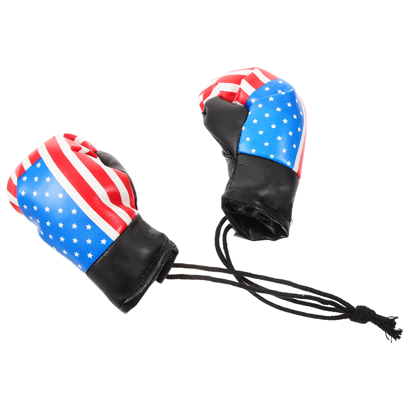 10CM Boxing Glove Pendant Mini Keychain PVC Durable Christmas Tree Hanging Car Ornaments Decorations Gloves Artificial