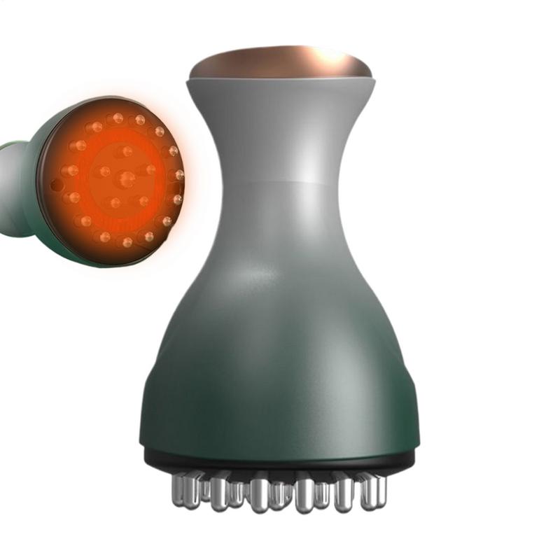 Cellulite Massage Tool Handheld Electric Glow Fit Cellulite Massager Scraping Device For Back Stomach Arms Body Shower Female