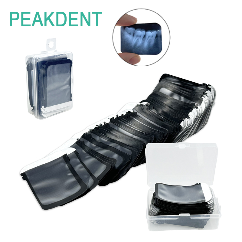 Dental Disposable X-ray Film Set Scanner Protective X-ray Barrier Protective Bags Package Dental Laboratory Scanner Barrier Bag