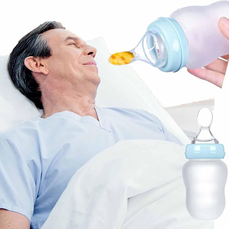 Drinking Aids Feeding Cup for Elderly Adults Disabled Patient Maternity Convalescent for Easy Drinking of Water Porridge