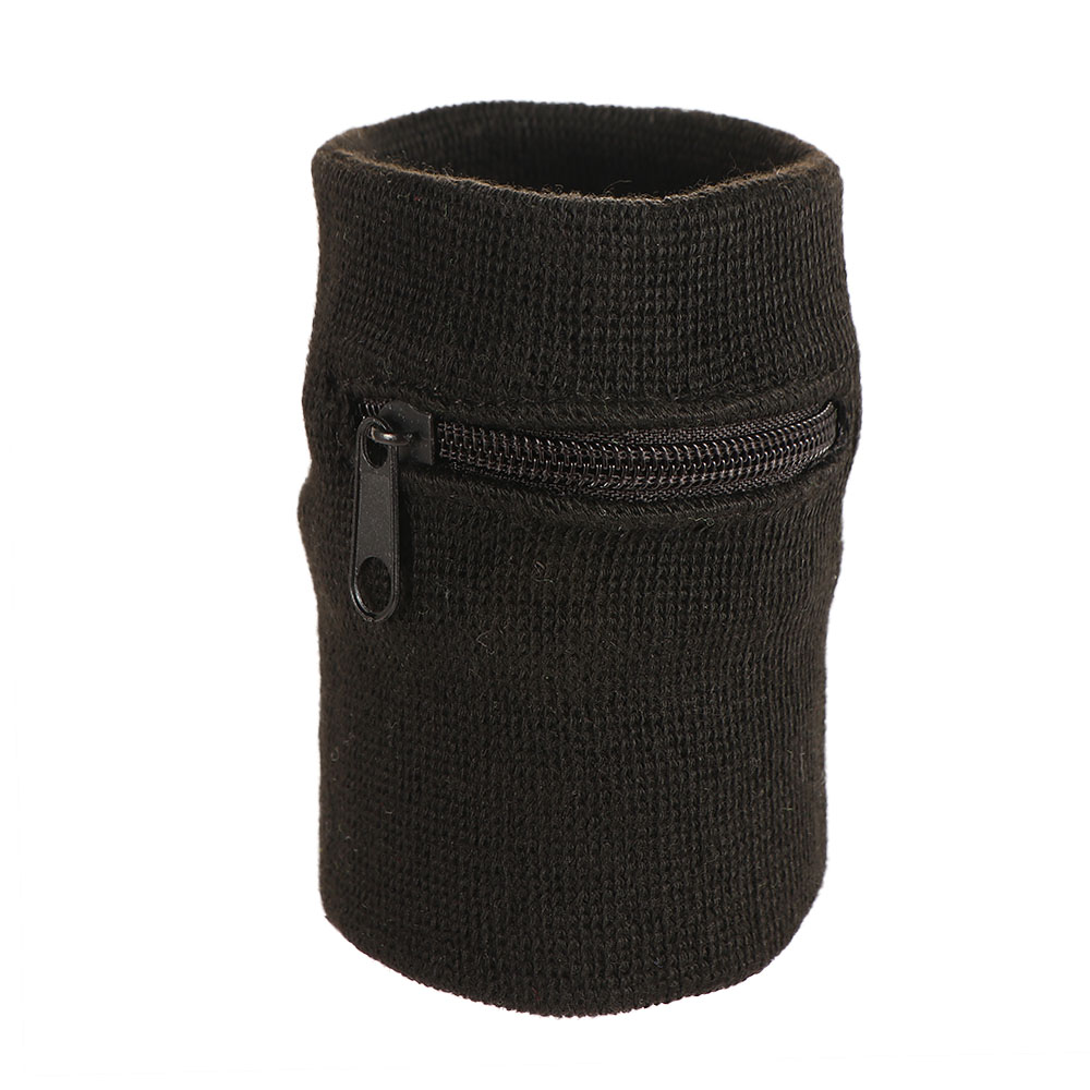 Outdoor Travel Breathable Hand Guards Sweat Band Wrist Wallet Wrist Purse Bag Running Wristband Arm Band Bag Zipper Wrist Pouch