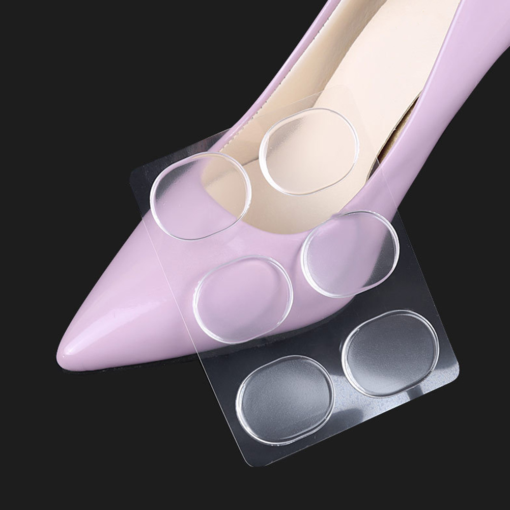 6 Sets Follow up Sole Stickers High Heel Pads Heels Anti-slip Shoes Insole Comfortable Patches Liners Wear-resistant
