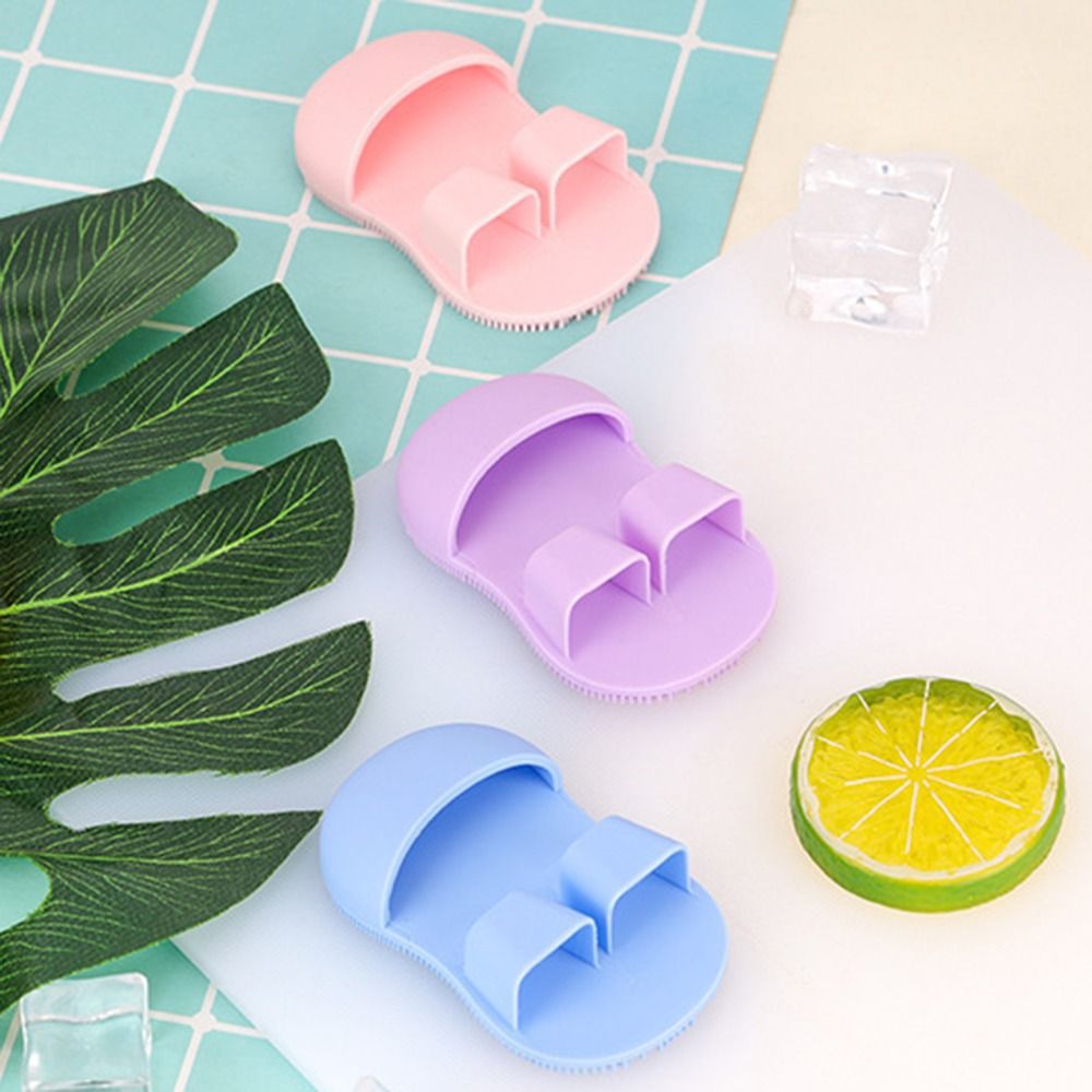 Soft Silicone Cleansing Brush Skin-friendly Multifunction Face Cleansing Brush Dead Skin Removal Skincare Washing Pad Girl