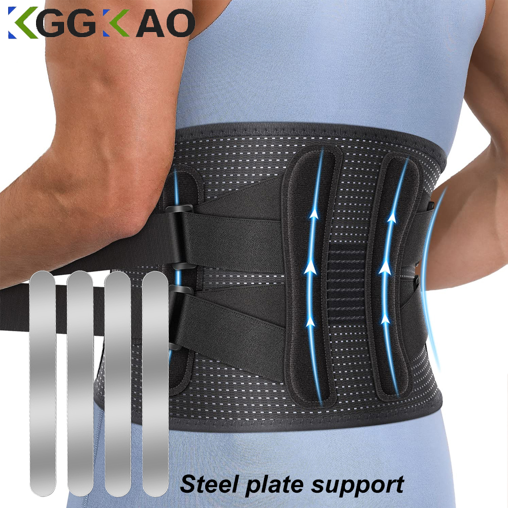 Back Brace for Lower Back Pain,Breathable Back Support Belt for Men and Women,lumbar support belt With Strong Support Straps