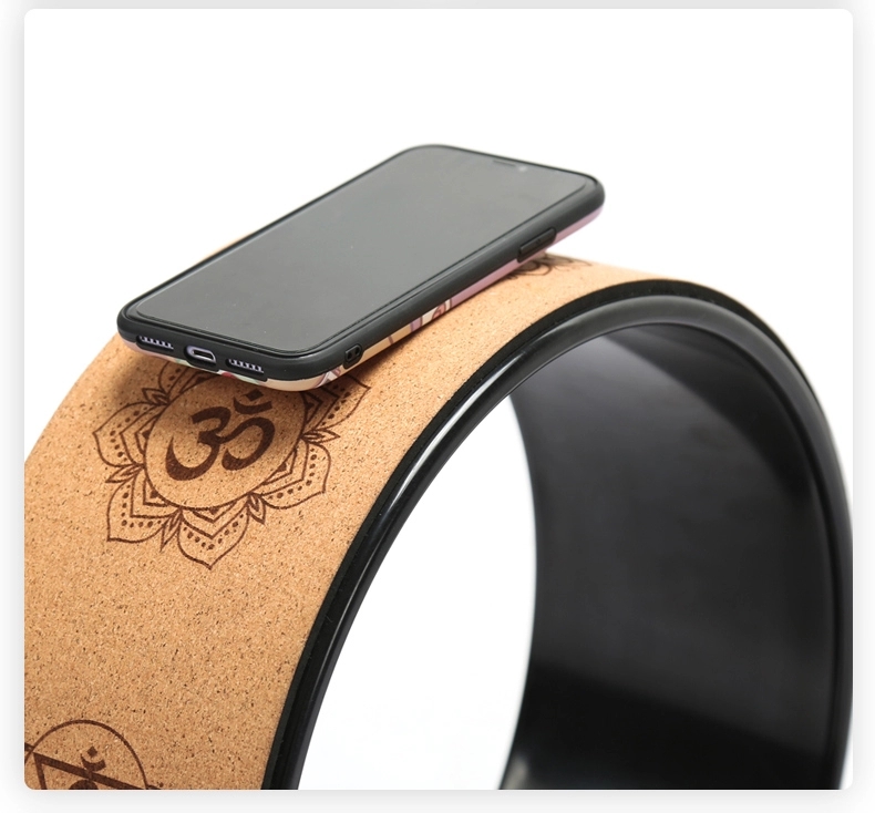 Pilates Wheels Home Gym Fitness Cork Yoga Wheel Factory Direct Sale High Quality Yoga Wheel