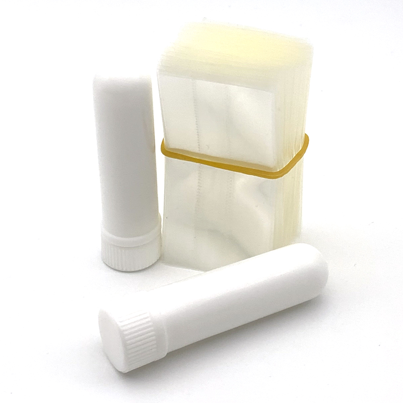 200Pcs Clear PVC Shrink Wrap Film for Aromatherapy Nasal Inhaler Stick
