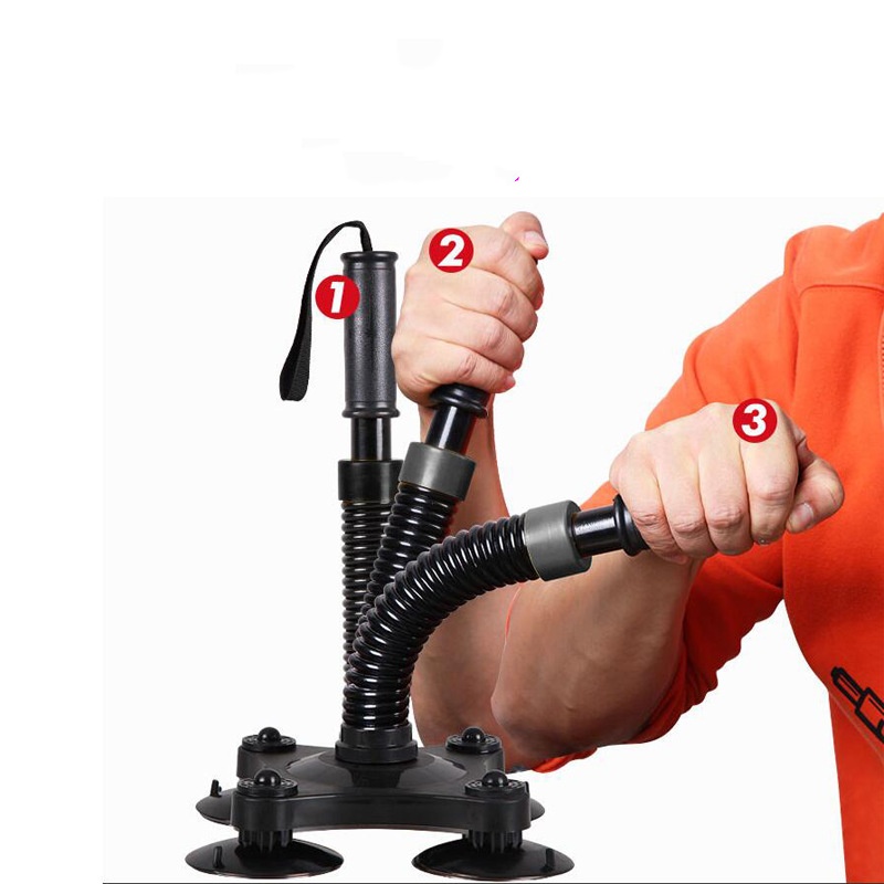 2025 Customized Heavy Duty Hand Gripper Exercise Arm Strength Training Wrestling Table Spring Resistance Arm Exerciser Forearm