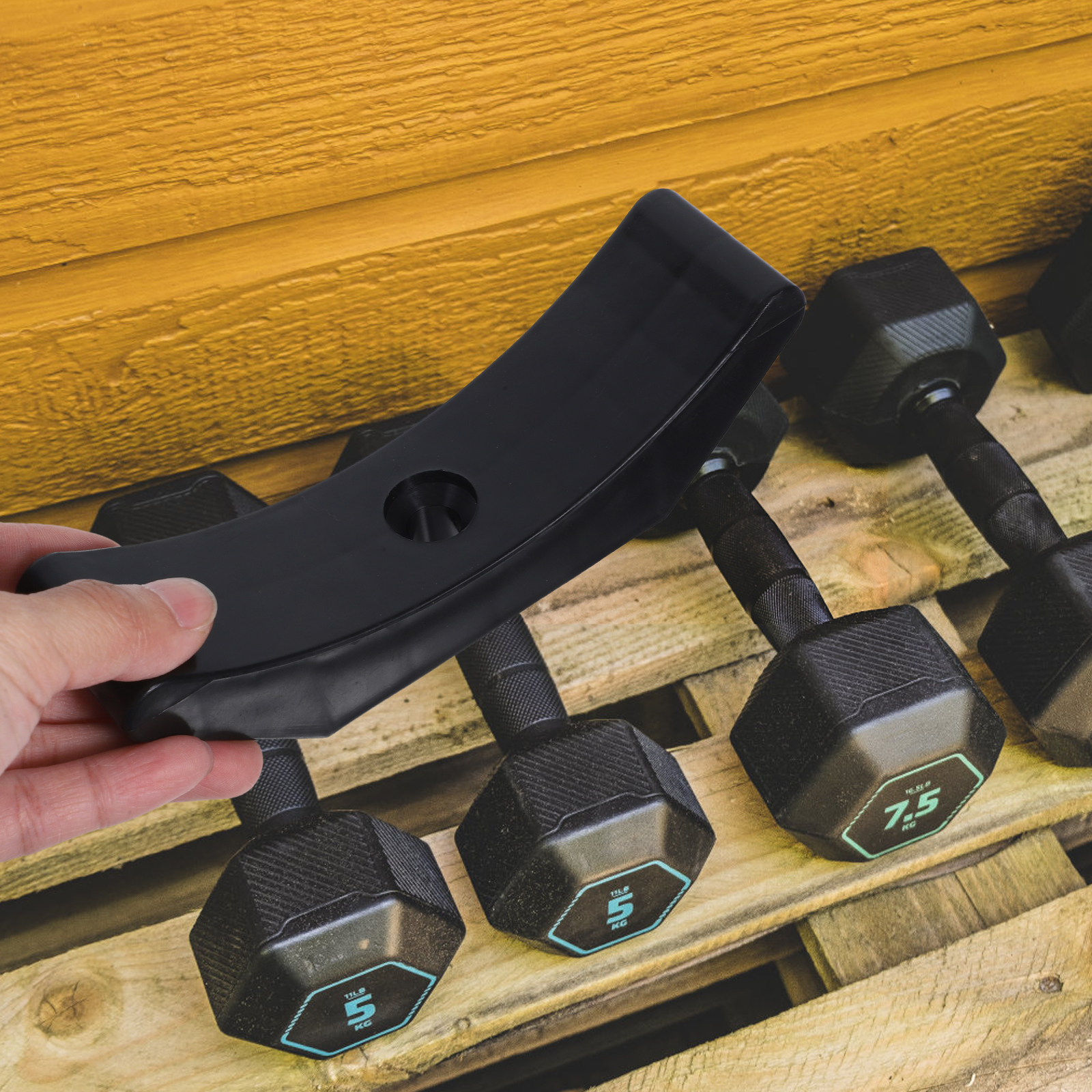 6pcs Dumbbell Rack Holder Replacement Barbell Storage Stand Weight Racks Fitness Equipment Accessory Dumbbell Bracket Cushioned