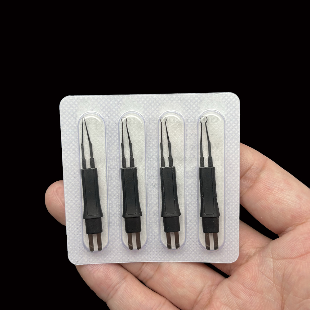 4Pcs/Pack Dental Heated Gutta Cutter Tips for Gutta Percha Point Heating Cutter Tooth Gum
