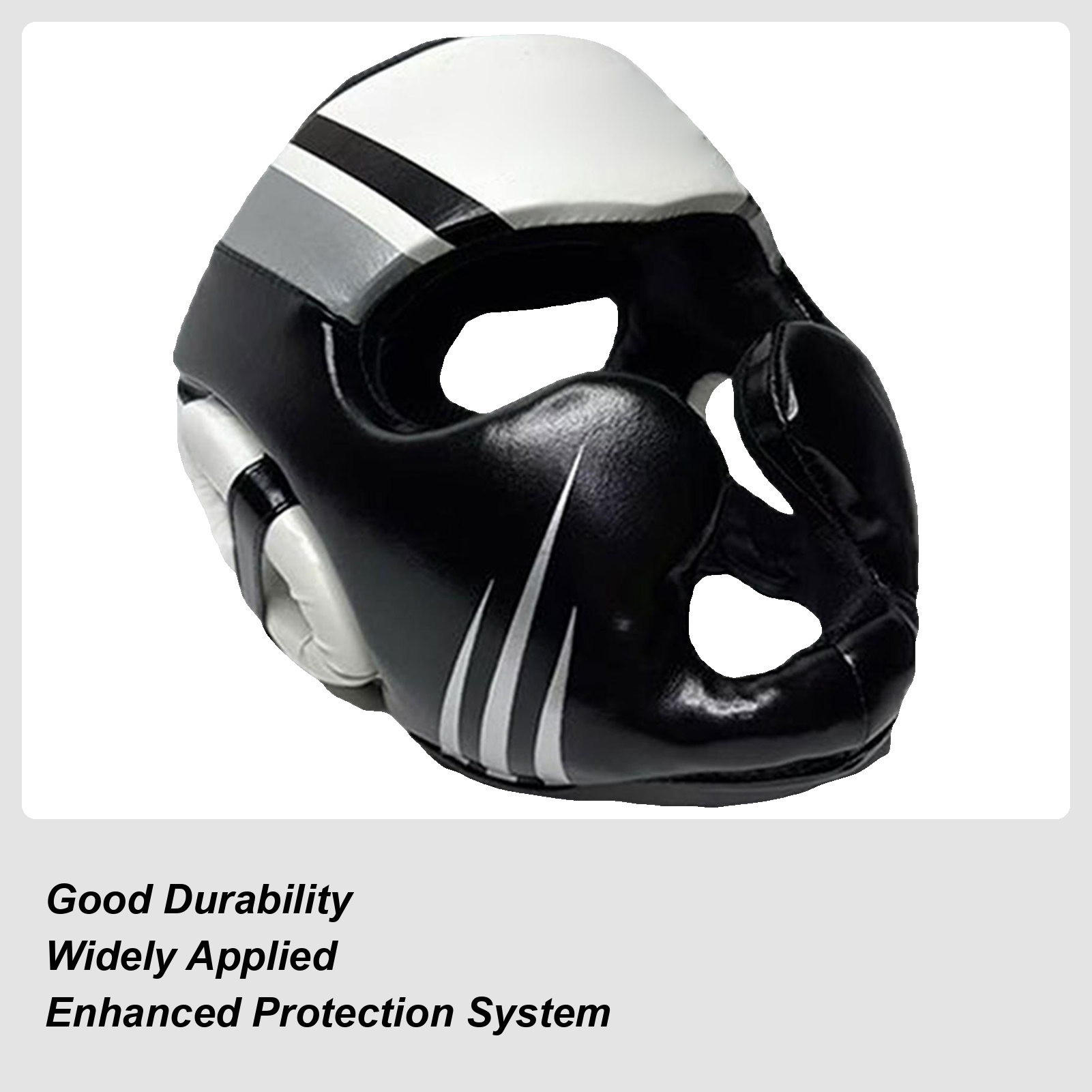Boxing Head Gear Full-Face Martial Arts Helmet Protective Head Guard Lightweight Safety Helmet Shock-Absorbing Training