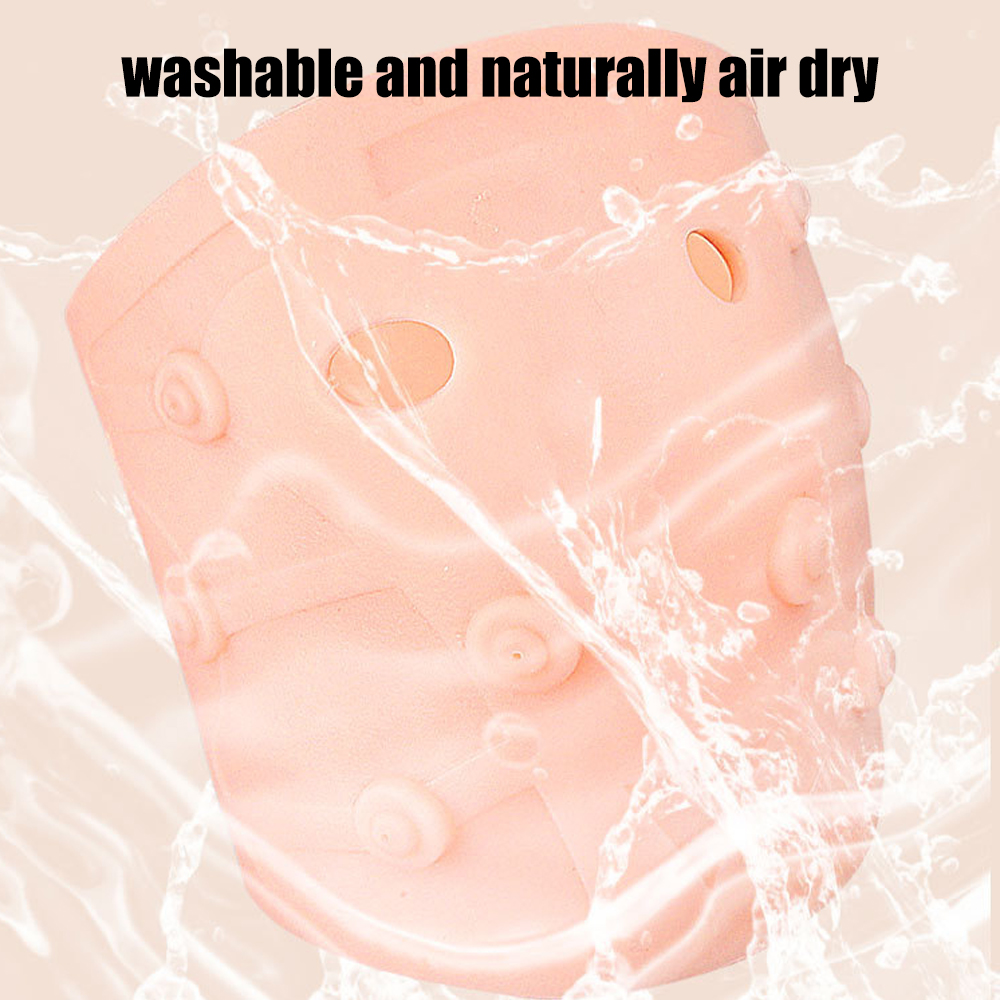 1PCS Silicone Knee Braces,Magnetic Knee Compression Support Sleeve Brace,Thickened Patella Knee Pads Sport Protectors