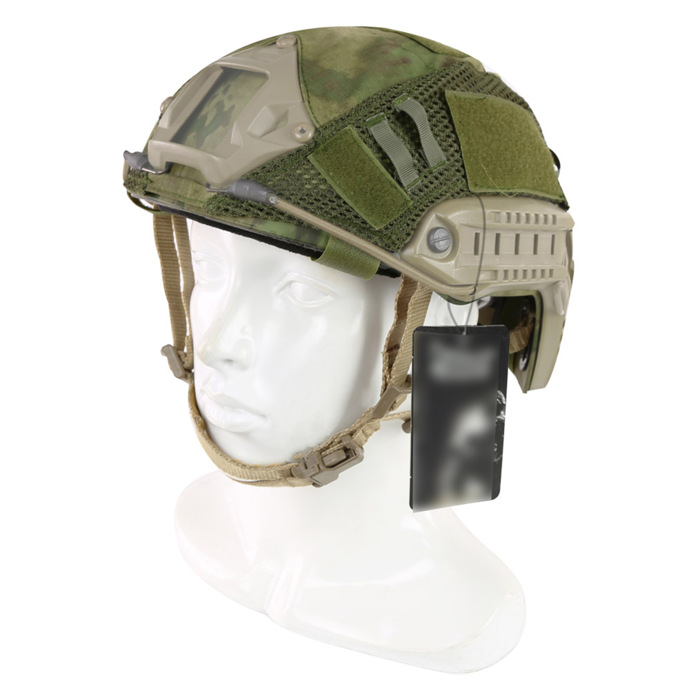 Creative Camouflage Helmet Cover Durable Military Style Head Cover For Outdoor Activities Hiking Climbing Biking Gym Workout