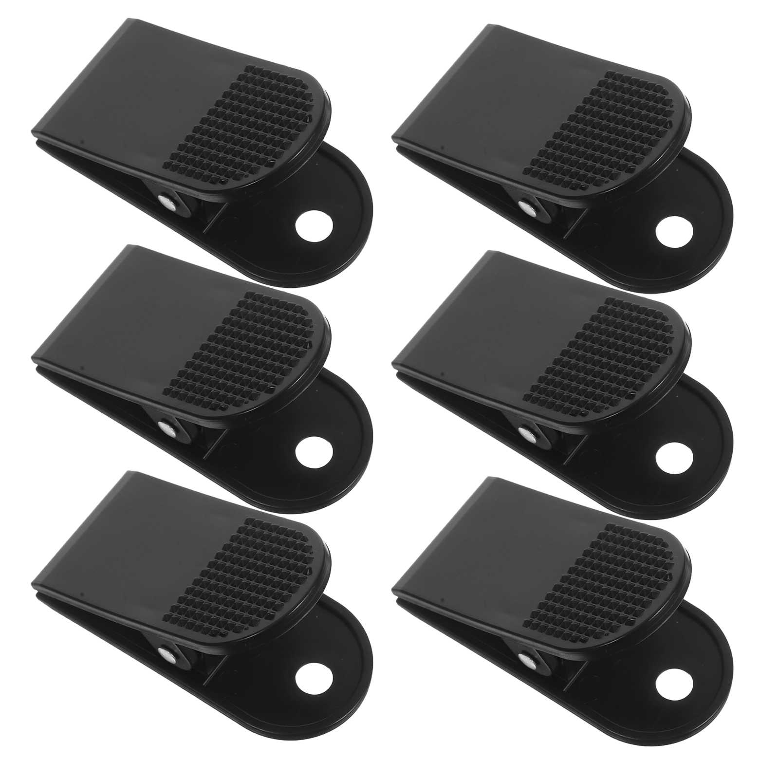 6pc Treadmill Safety Key Clips Emergency Stop Switch for Running Machine Easy to Install Replacement Key Cord Clamp for Home Gym