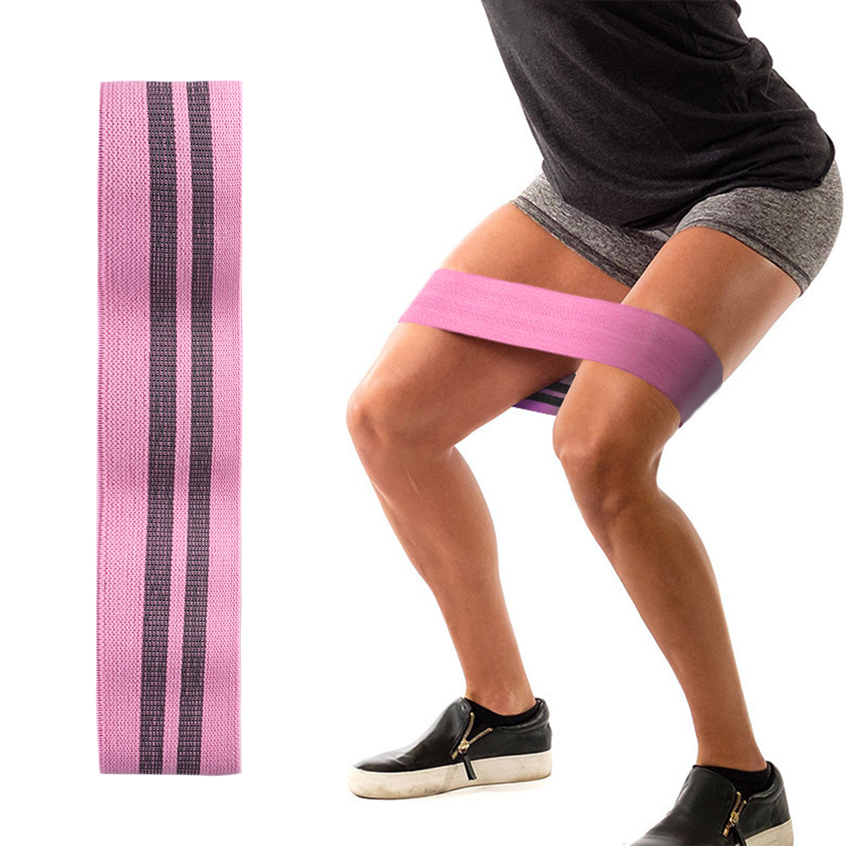 Squat Resistance Band Hip Elastic Workout Stretch Bands for Exercise Sports Leg Training Belts Tension Band Fitness Loop