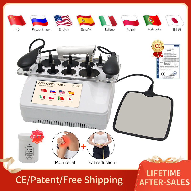New Arrive 448KHZ NIDIBA Relieve Pain Thermal permeation technique CET RET High Radio Frequency  Promote Lymphatic Circulation