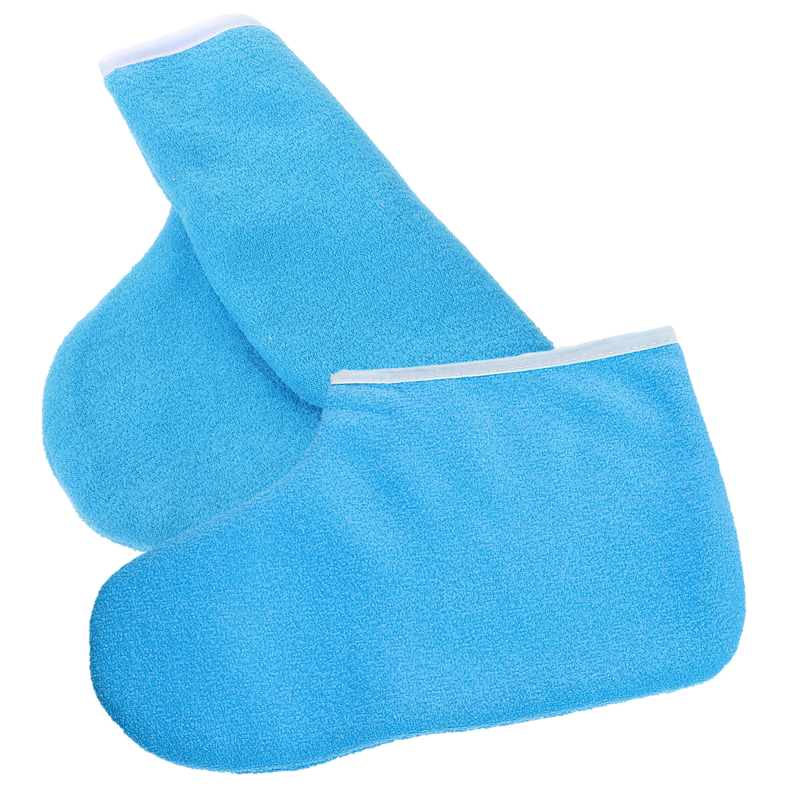 Foot Wax Film Care Bag Paraffin Covers Bath Liners Moisturizing Socks Spa Tools Blue White Edge Thick Foot Covers Hydrating Mask