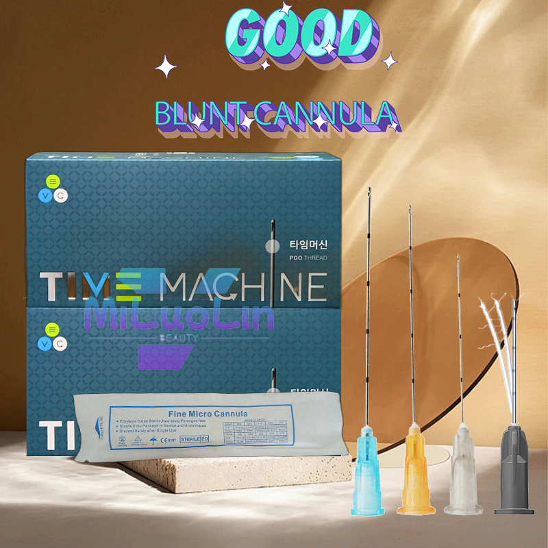 50pcs/box Blunt-tip Cannula for filler injection 18G 21G 22G 23G 25G 27G 30G blunt Cannula needle Tattoo Piercing Needle