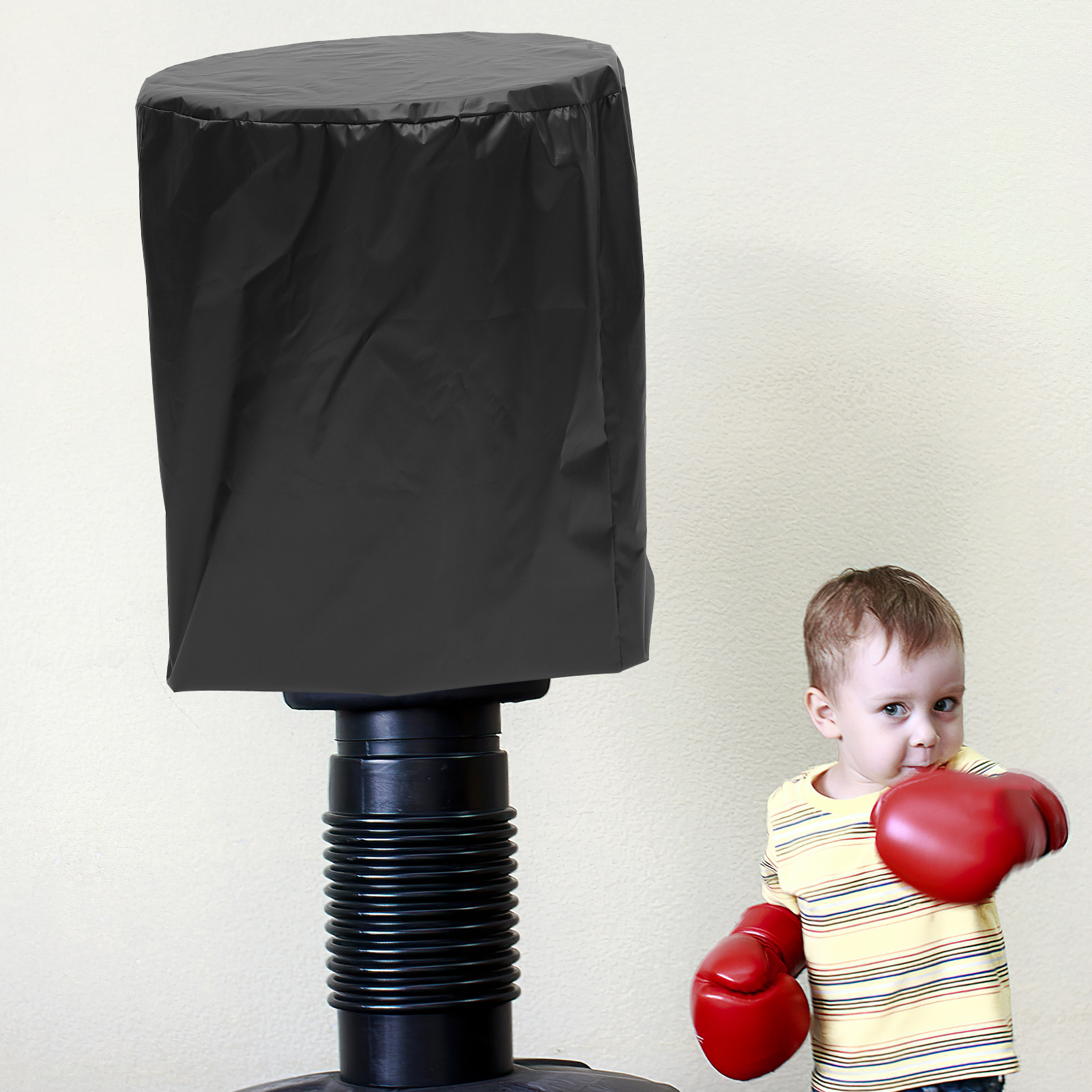 Waterproof Punching Bag Cover 210D Oxford Cloth Weather Resistant Outdoor Boxing Sandbag Protective Cover UV for Freestanding