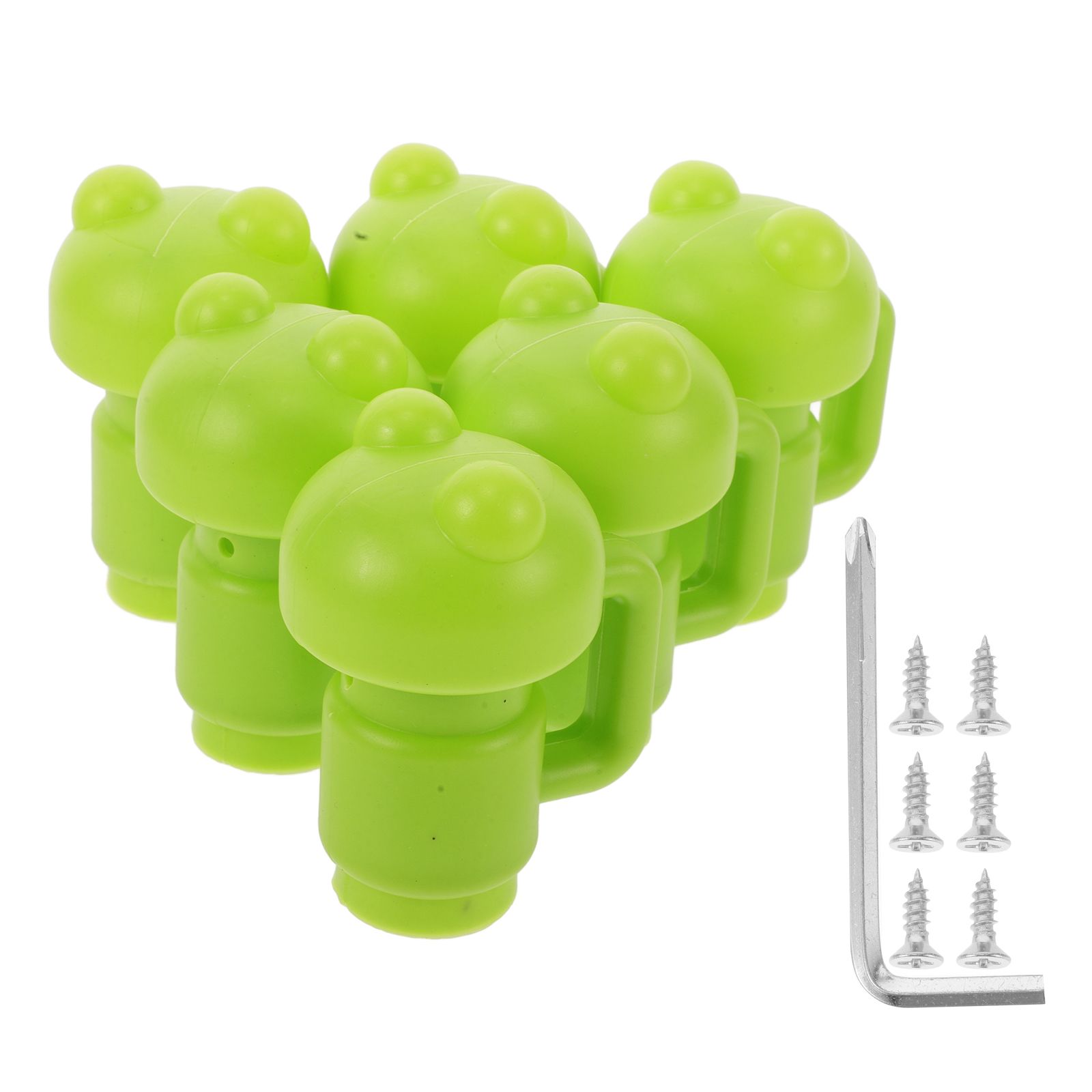 Frog Shaped Green Trampoline Cap Accessories Pole Covers For Net Enclosure Pole Caps Spare Parts Trampolines Covers Connectors