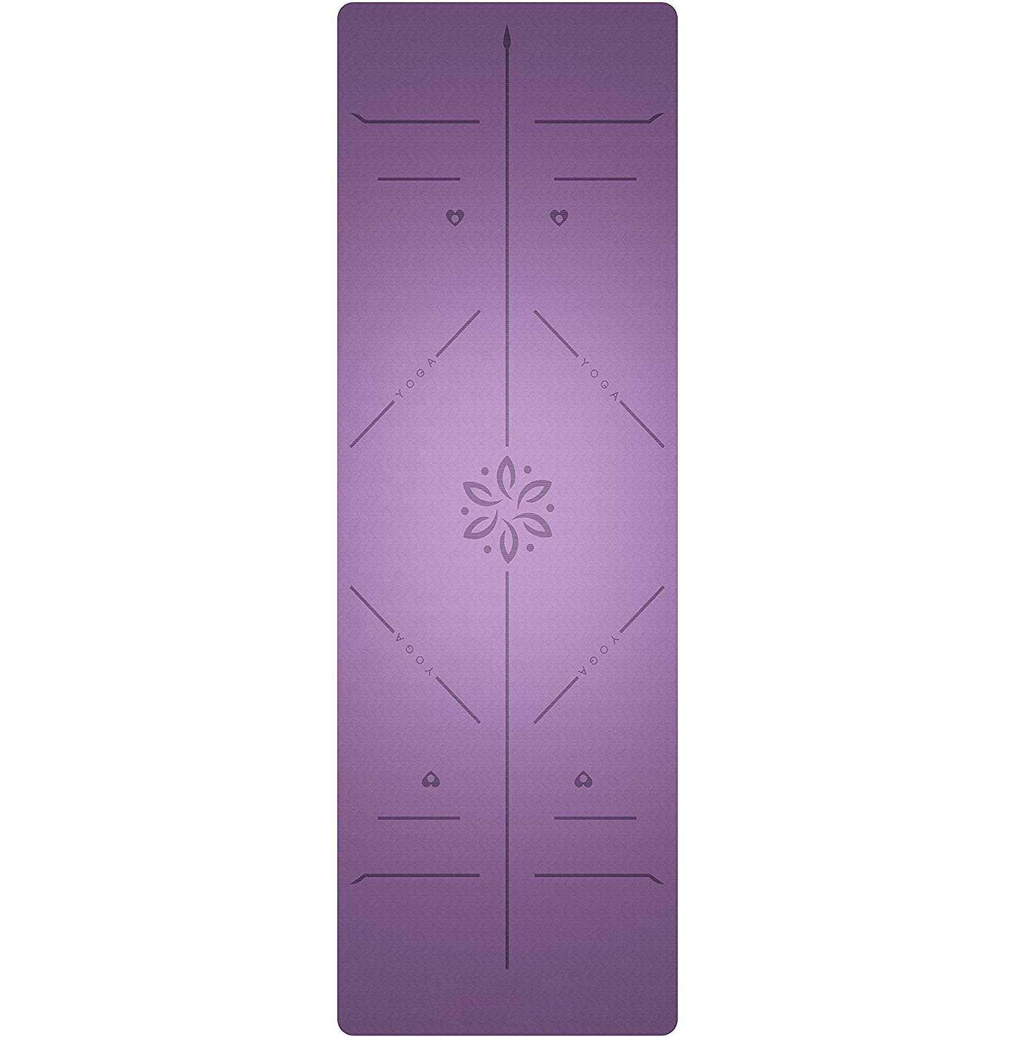 Manufacturer Direct Sale New Design Product Foldable Tpe Yoga/fitness Mat 6mm