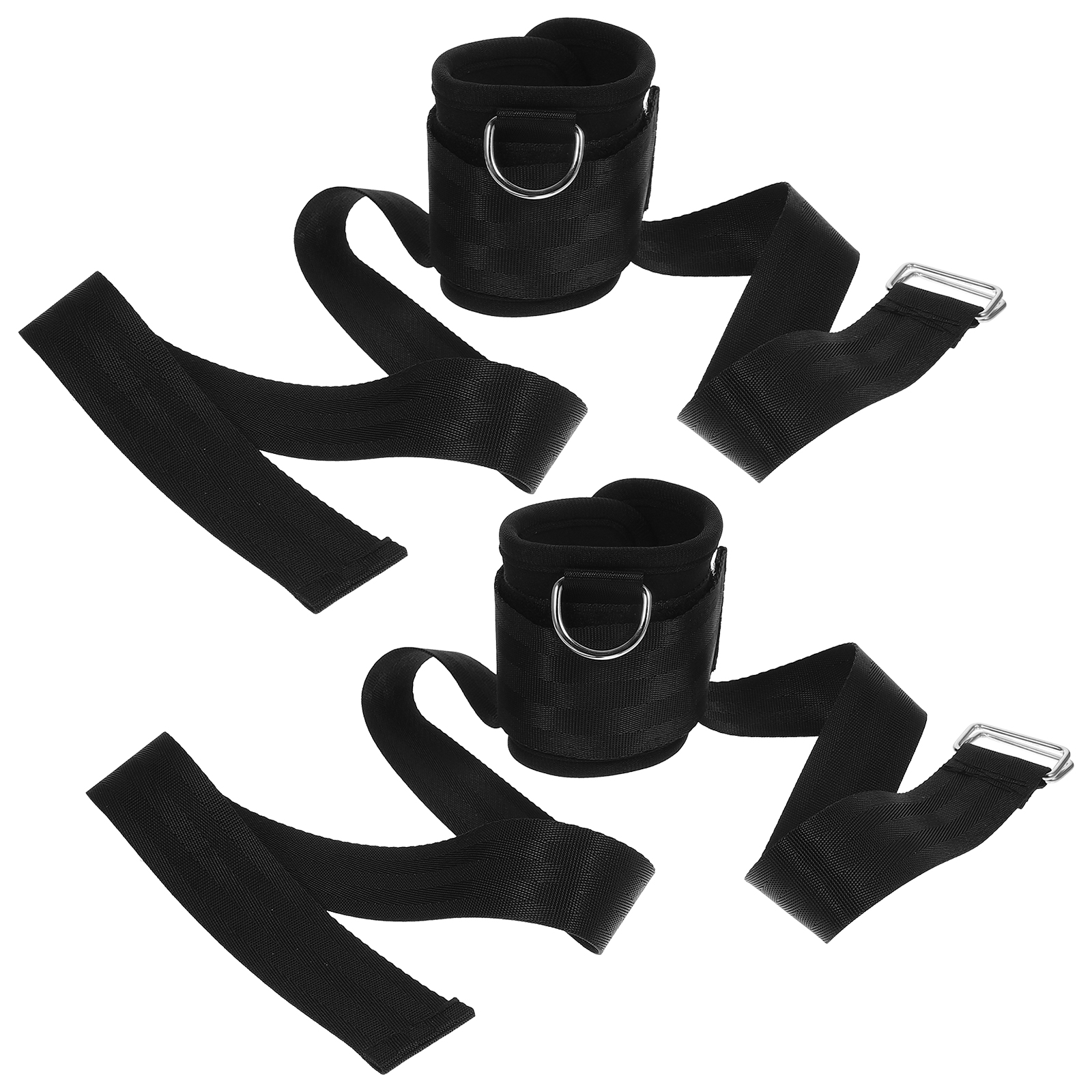 2 Pcs Ankle Dumbbell Straps Buckle Wear-resistant Accessories for Women Workouts Polyester Belt