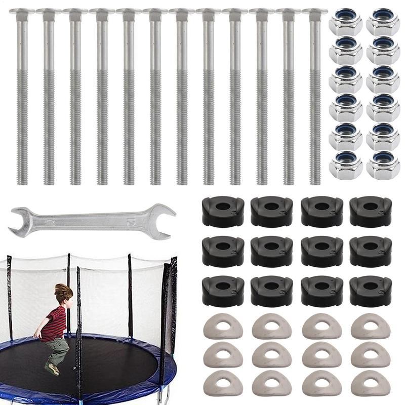 Trampoline Screws And Bolts Replacement Trampoline Bolts And Nuts Replacements Stabilization Nuts 12X For Swingset Fence
