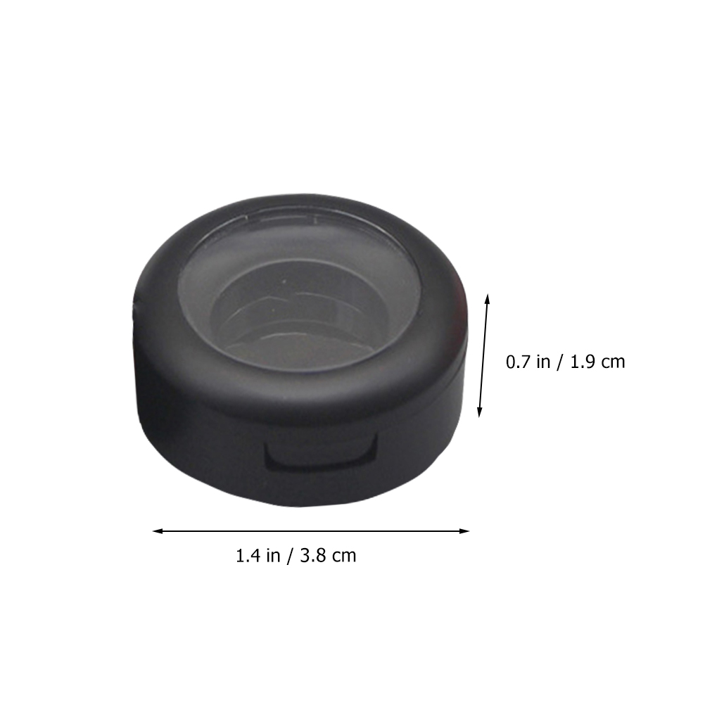 Eye Shadow Box Empty Container Eyeshadow Storage Case for Travel Foldable Lightweight Refillable Blush Foundation