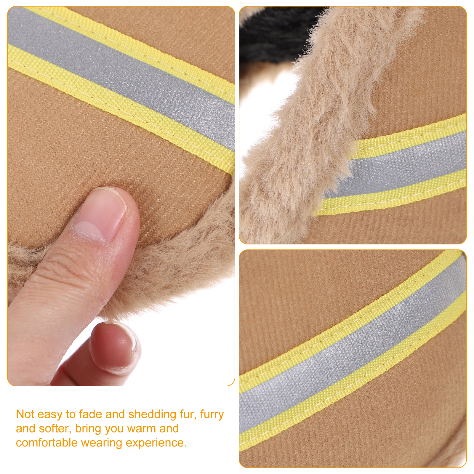 Ear Muffs for Men Women Earmuff Headgear Warmer Covers Fluff Cute Thermal Warmers and