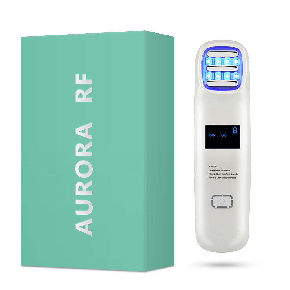RF Led Beauty Instrument Radio Frequency Anti Wrinkle Skin Care Home Use Machine for Skin Tightening Face and Neck Lifting