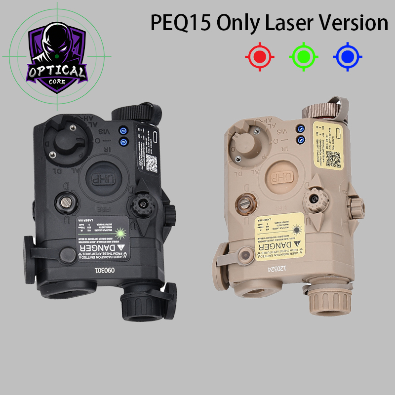 Tactical PEQ15 LA-5B PEQ Red Dot Green Laser M300A M600C Scout Light Flashlight Dual Remote Pressure Switch Hunting Sight Set