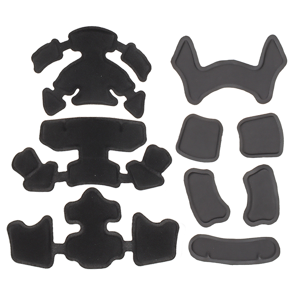 Universal Helmet Pad Double-layer Inside Lining Memory Sponge Buffer Pads for Airsoft Paintball Motorcycle Riding Helmet Gear