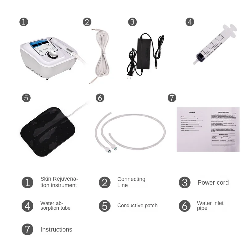 New Portable Radio Frequency Beauty Instrument Cold + Hot + EMS Firming Anti-puffiness Facial Electroporation Machine