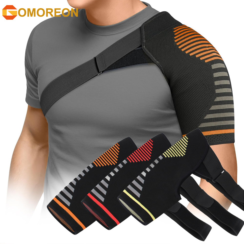 Recovery Shoulder Brace for Men Women, Shoulder Stability Support Brace, Adjustable Fit Sleeve Wrap,Relief for Shoulder Injuries