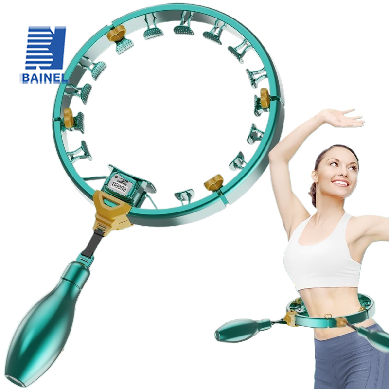 Intelligent Exercise Hoops for Abdominal Tightening, Weight Loss, Waist and Belly Slimming Without Damaging The Waist