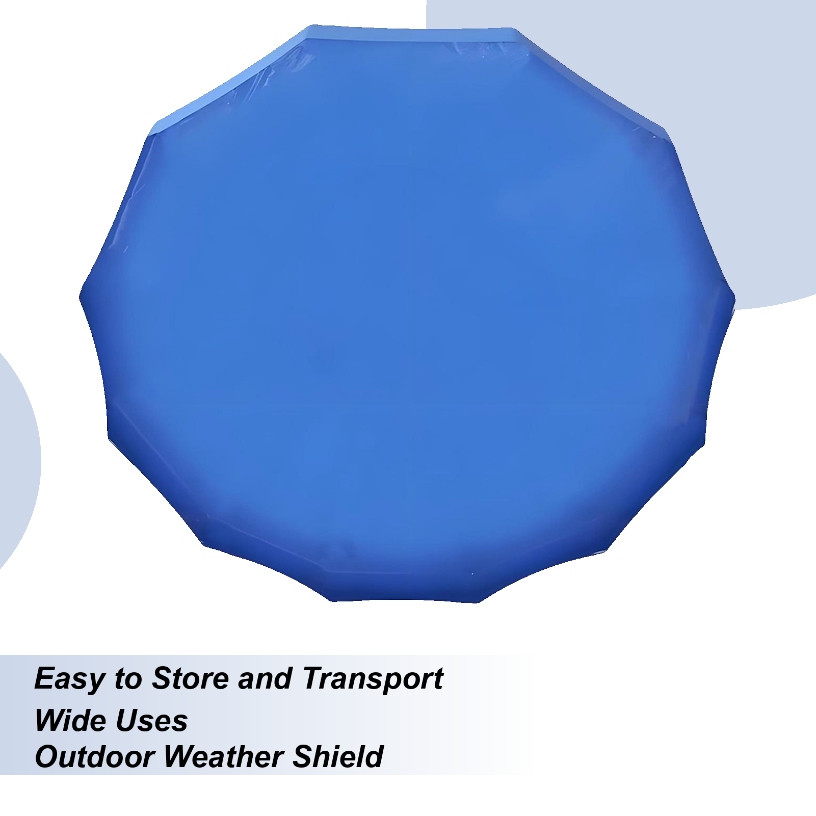 Trampoline Top Cover Sun Shade For Trampoline Weatherproof UV And Rain Protection Cover For Backyard Garden Outdoor Park