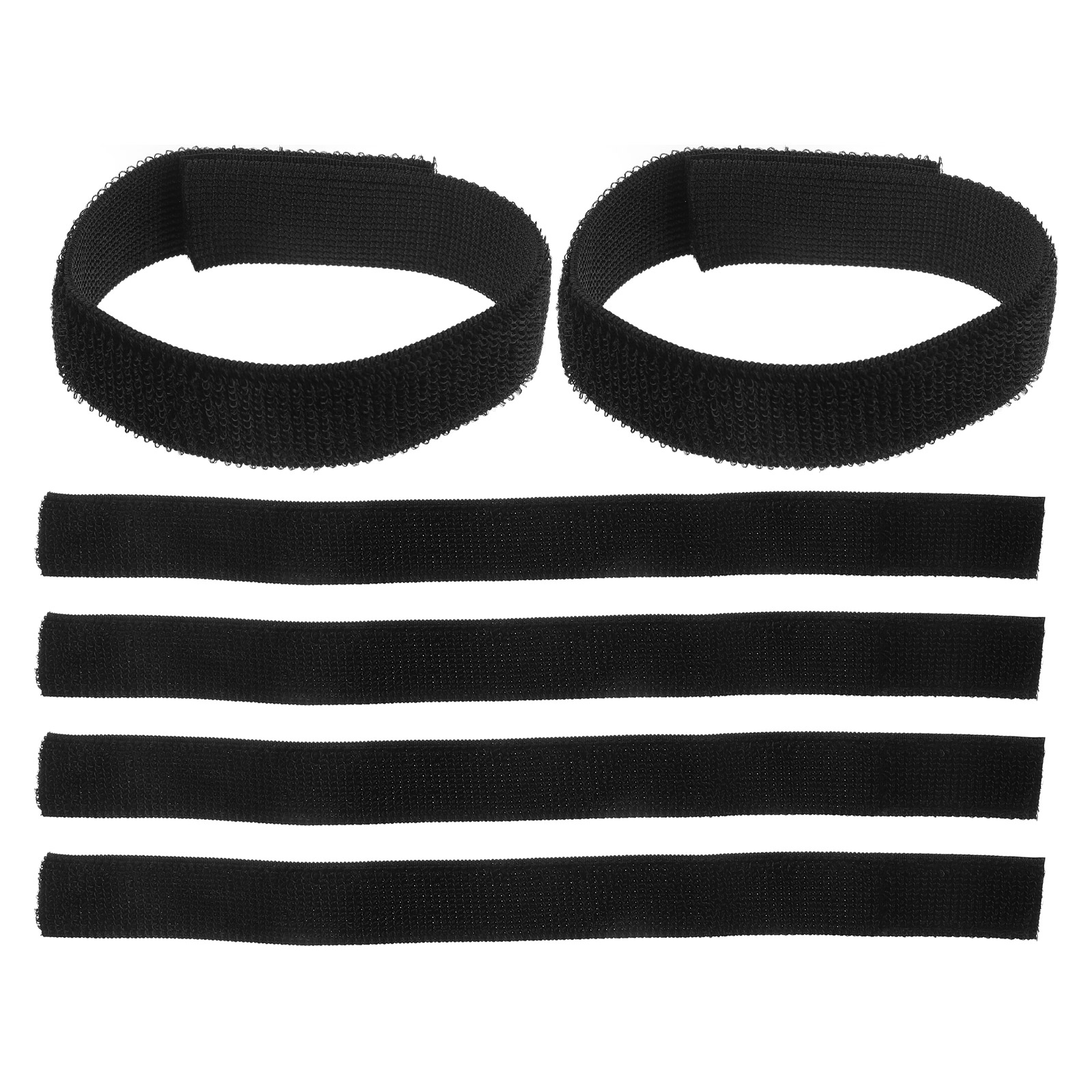 6 Pcs Adjustable Elastic Boot Straps Pant Leg Bands Ankle Straps For Motorcycling Accessories Belt Loop Straps Fixing Bands Leg