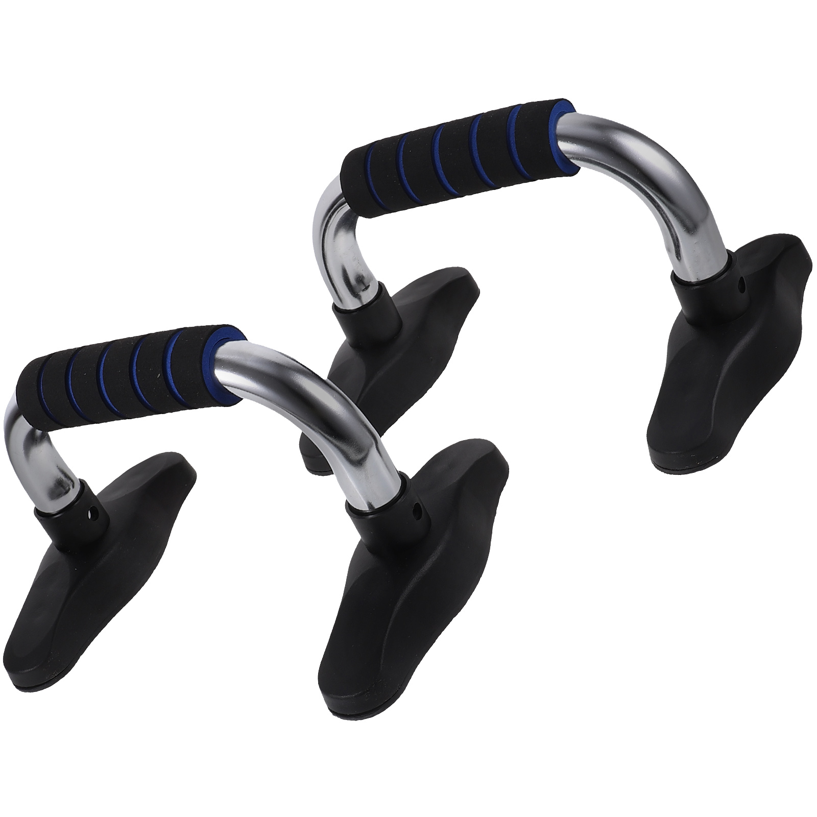 Push-up Support Frame Abdominal Equipment Bars for Muscle Trainer Handles Training Plate Non-slip Metal Roller