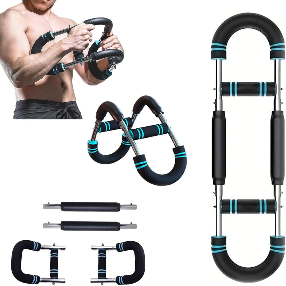 Adjustable Chest Workout Device Multifunctional Portable Arm and Chest Muscle Trainer Detachable Design