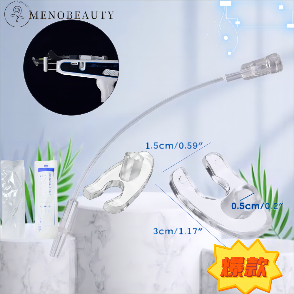 Disposable Catheter Plastic Plate Suitable For Mesotherapy Gun Beauty Equipment Accessories tools