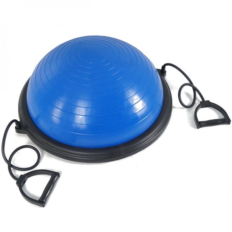 PVC Construction Half Yoga Ball Hypoallergenic And Non-Latex For Home Gym Fitness Exercise And Massage Relaxing Workout New