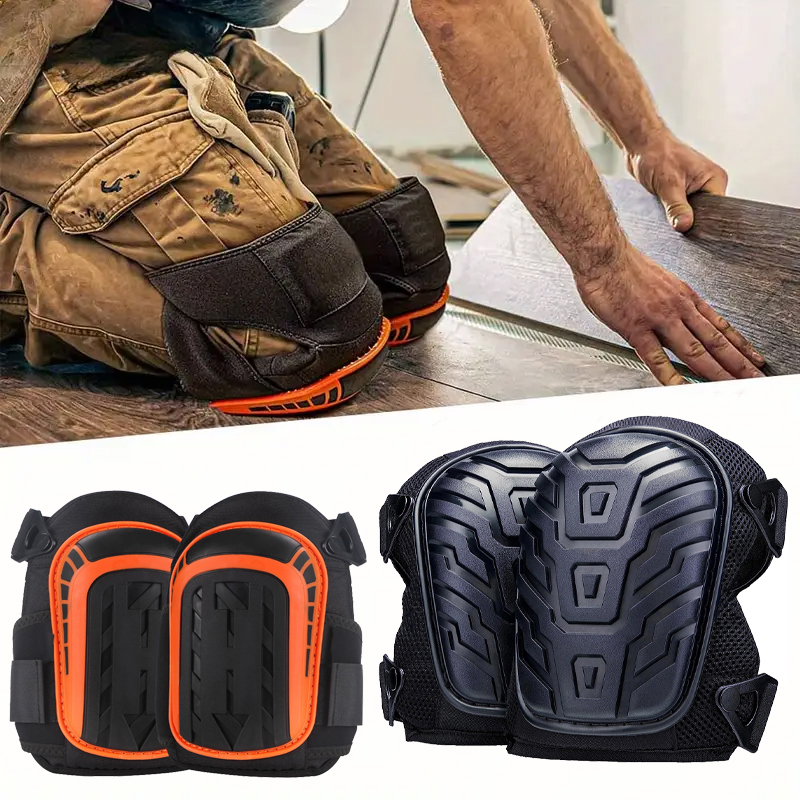 Knee Pads for Work-Heavy Duty Support Kneepads with Gel Cushion&Anti-Slip Straps-Construction,Flooring,Gardening,Cleaning,Tile