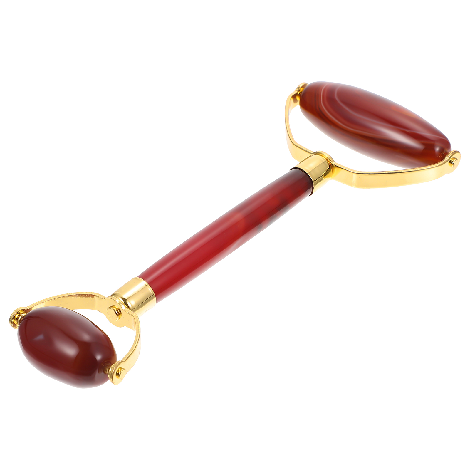 Facial Massager Aluminum Alloy Gems Roller Scrapping Board H held Face Beauty Tool Roller Massager Gifts