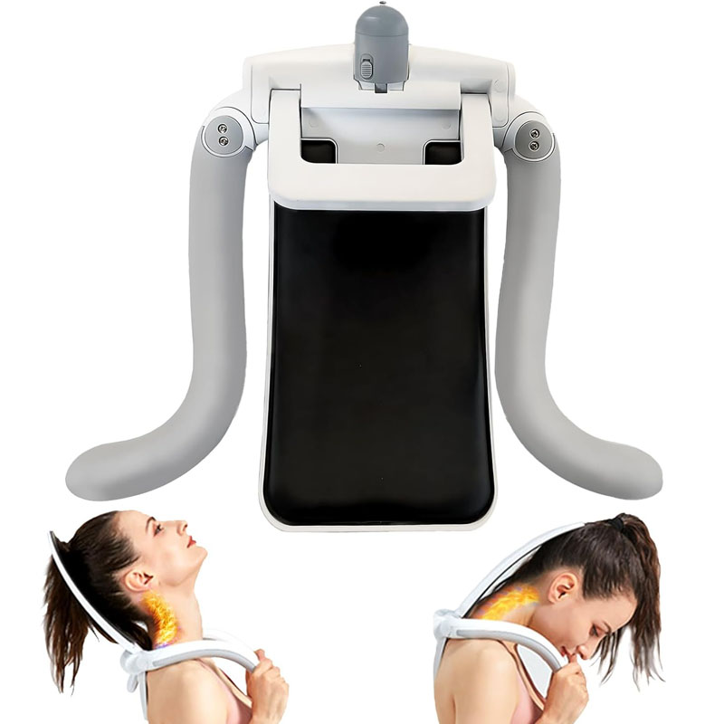 Adjustable Neck Trainer – Strengthen & Relieve Neck Pain, Improve Mobility Cervical Spondylosis Support & Fatigue Relief