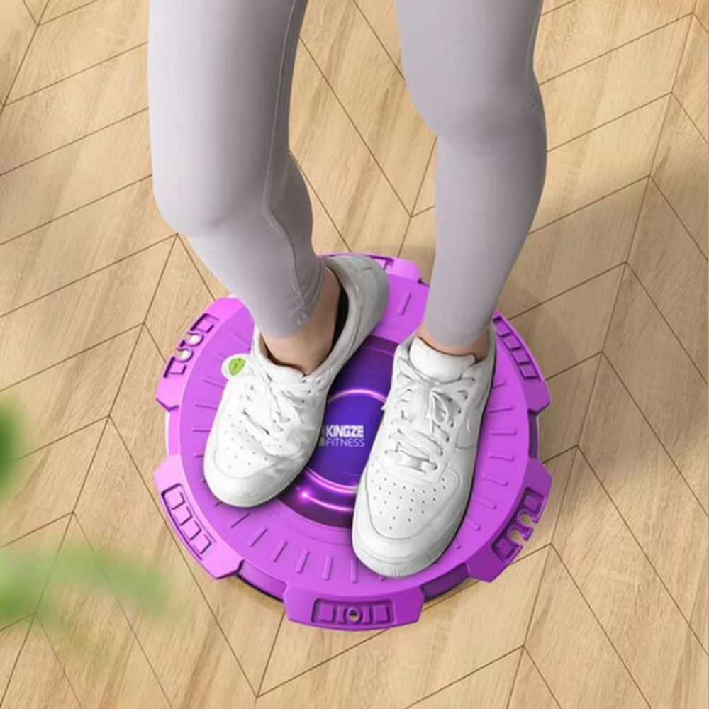 Foot Massage Yoga Waist Twisting Disc Rotating Non-Slip Twist Exercise Board Safety Platform Stimulates Blood Circulation