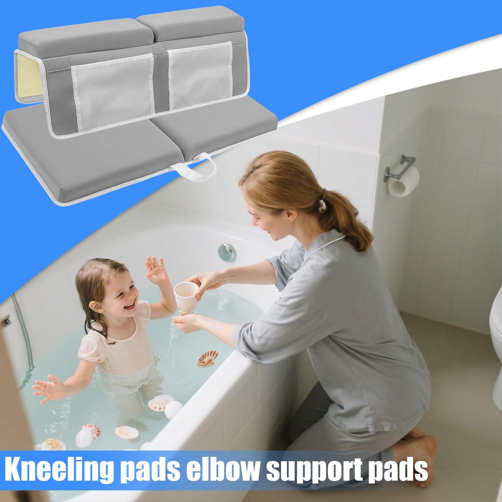 Bath Kneeler And Elbow Rest Pad Set Bath Pads For Knees Cushion Soft Non-Slip Comfortable Foam Rests For Home Shower Exercise