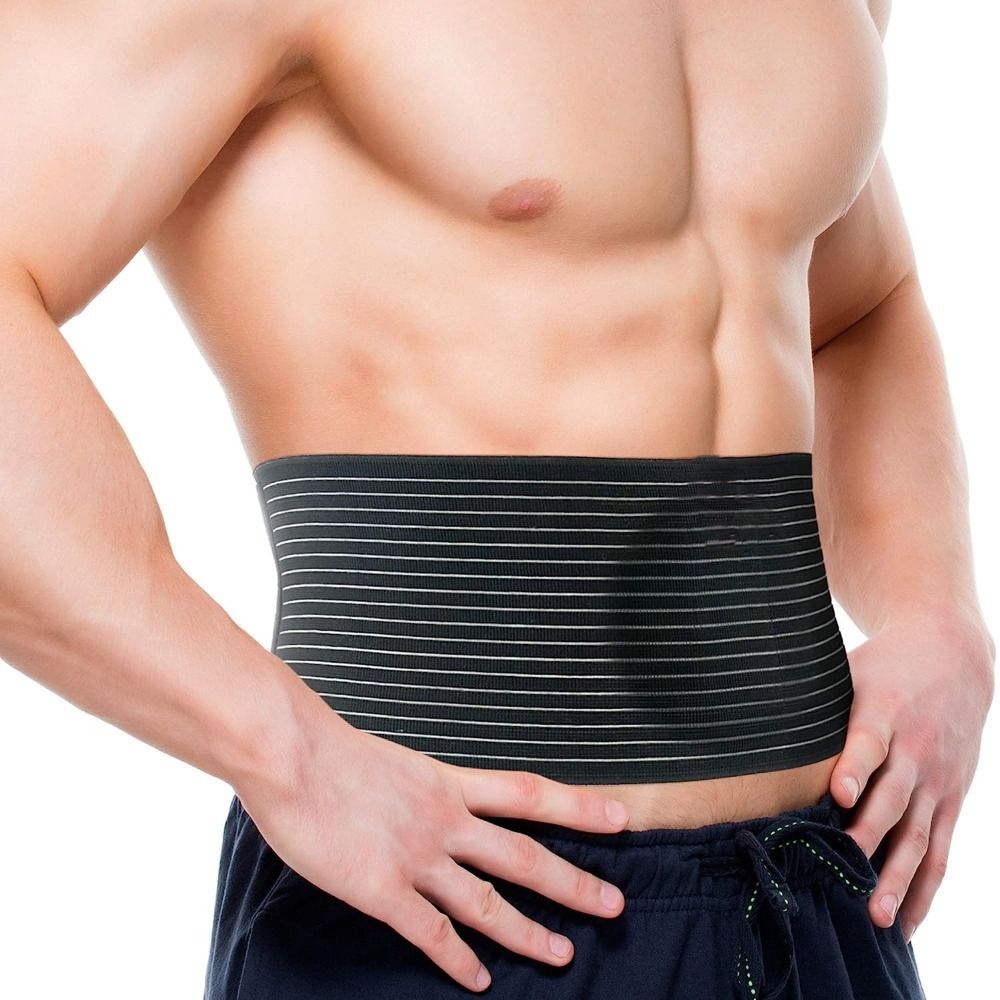 Adjustable Umbilical Hernia Belt Breathable Slim Design Hernia Support Pad Durable Comfortable Abdominal Binder